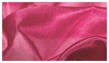 Silke stykke, Plantefarvet 90 x 200 cm - Pink (mørk)